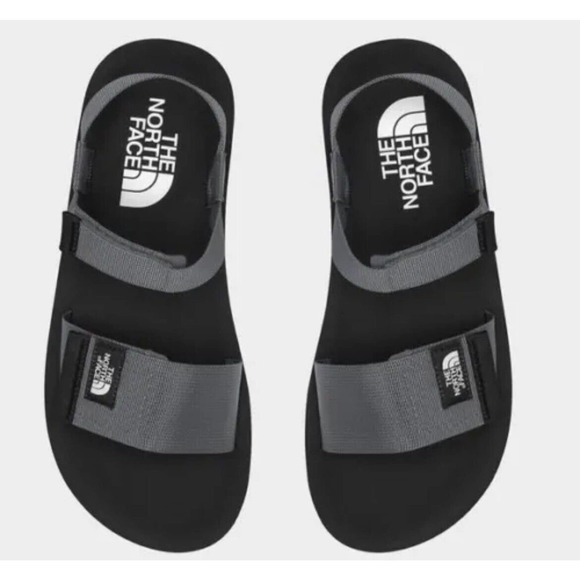 The North Face Skeena Sandals Gray/Black Mens Size 8 Women's Size 10 - Picture 1 of 6